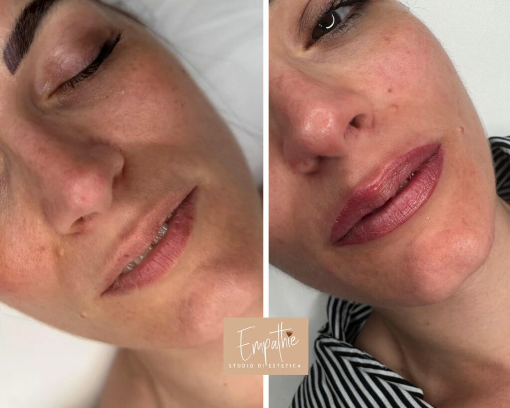 Trucco semipermanente in estate a Cuneo labbra